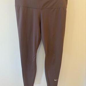 Nike Mauve-Gray Dri-FIT Leggings